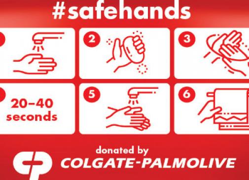 A Colgate- Palmolive több millóval támogatja a #SafeHands kampányt